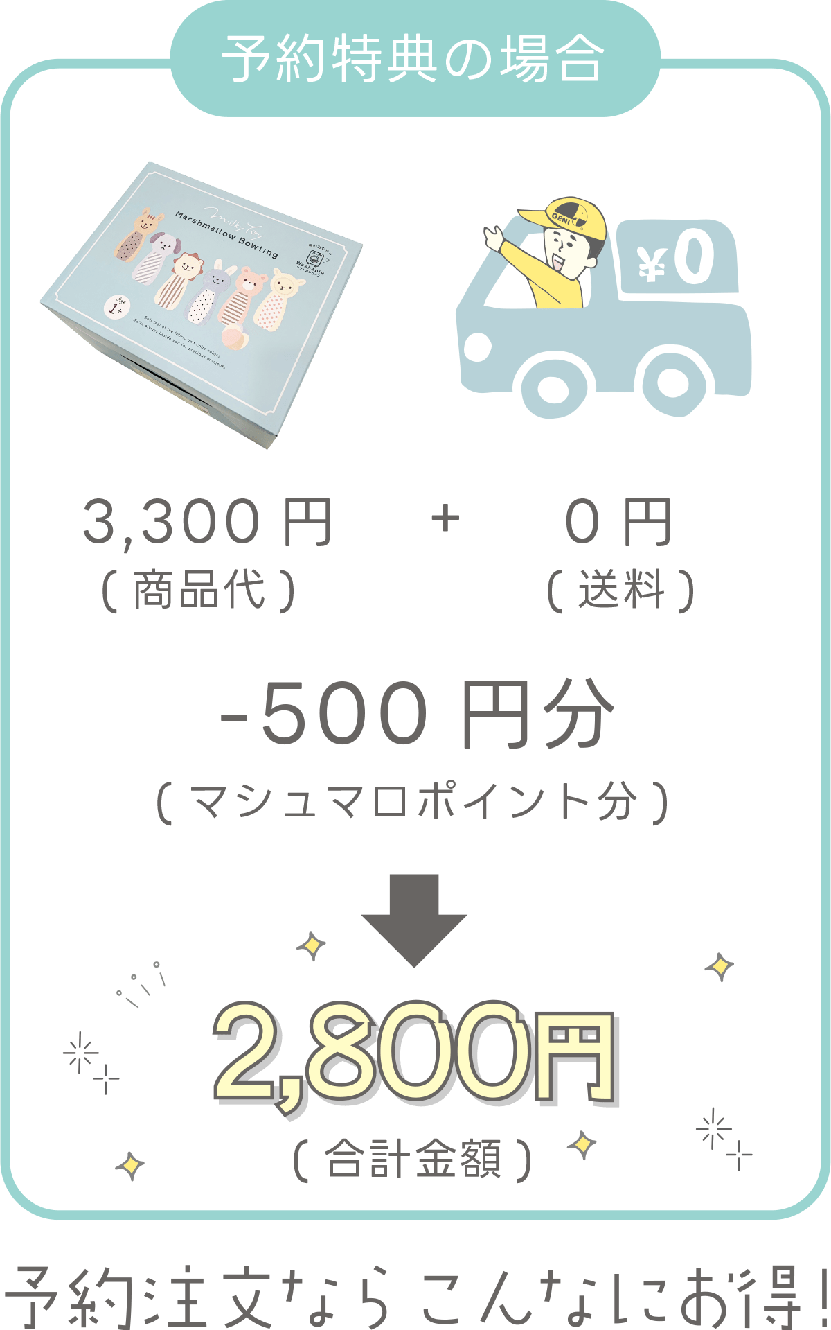 マ シュマロボウリング予約特典 02