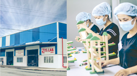 ベトナムにある自社工場「T’s LAB」