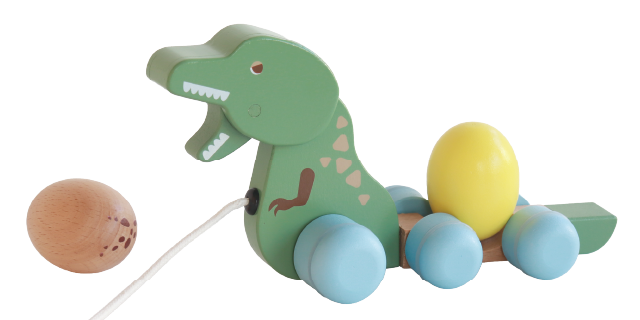 GENIの木のおもちゃ『がおがおくるくる』