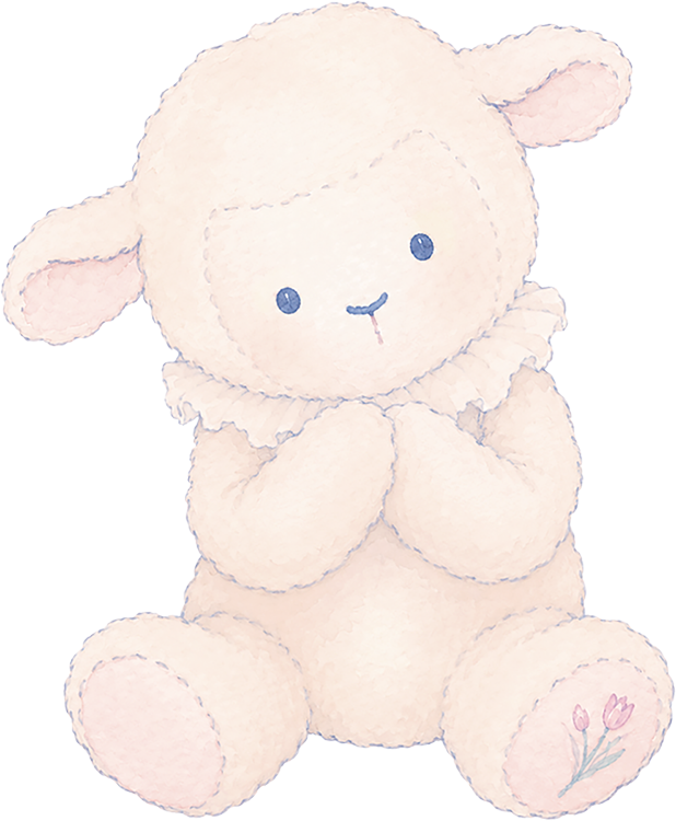 ひつじのCherie シェリーのイラスト