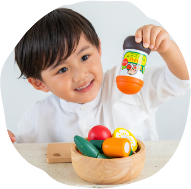 ままごとピエトロドレッシングサラダセット 商品消紹介 7