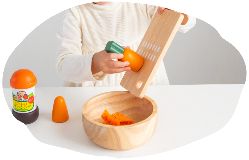 ままごとピエトロドレッシングサラダセット 商品消紹介 4