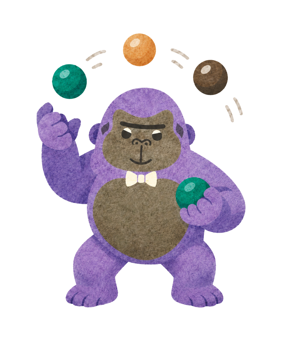 ジャグリングするBongo
