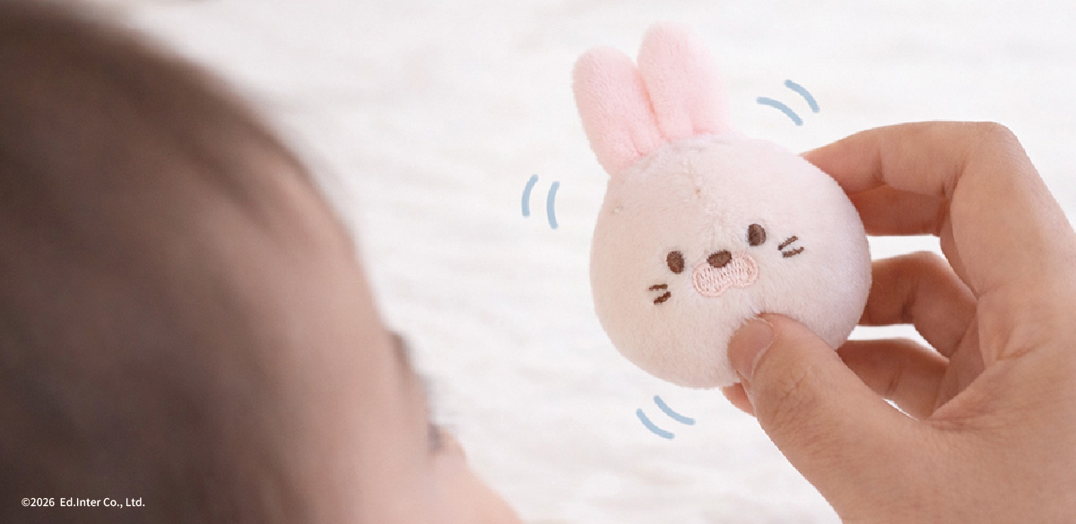 出産祝いにおすすめGENI（ジェニ）布おもちゃ│Ponpon Animal Cupcake-ポンポンアニマルカップケーキ-