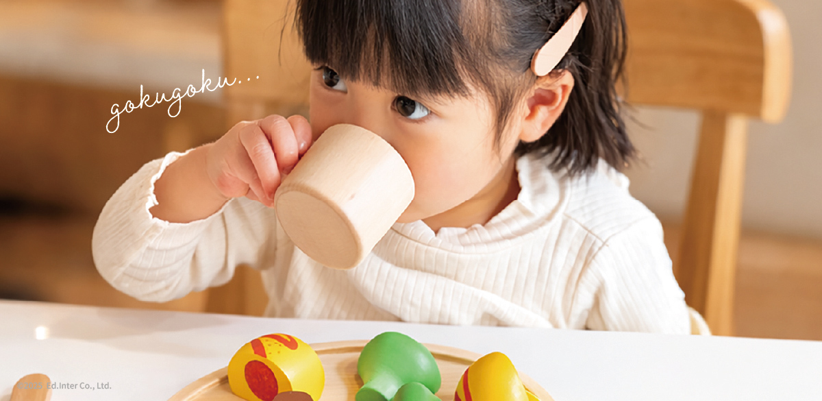 ギフトにおすすめなGENI（ジェニ）の知育玩具｜木のおままごとのお子様ランチ「森のランチプレート」