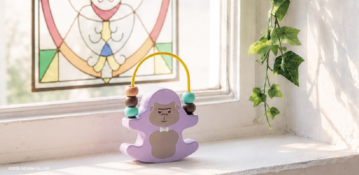 ギフトにおすすめGENI（ジェニ）木製知育玩具│くるくるルーピングトイ ゆかいなBongo-ボンゴ-