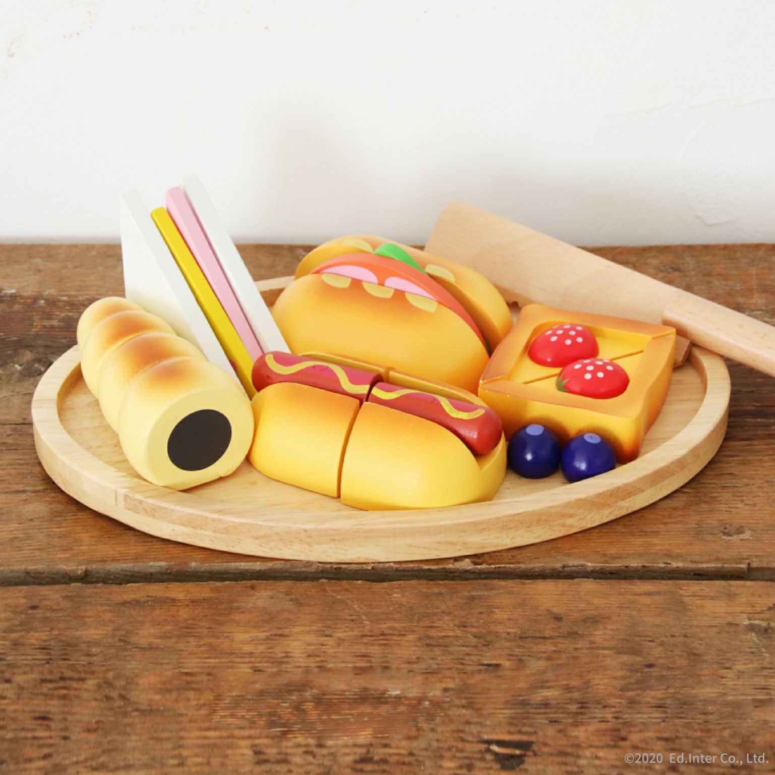 販売終了]職人さんごっこ パン職人 知育玩具 木のおもちゃ GENI