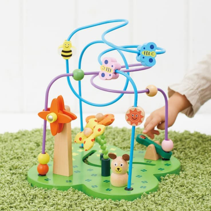 おさんぽくまさん 知育玩具 木のおもちゃ GENI