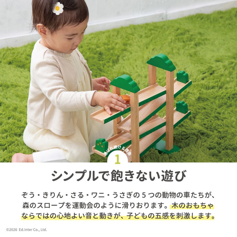 森のうんどう会 知育玩具 木のおもちゃ GENI