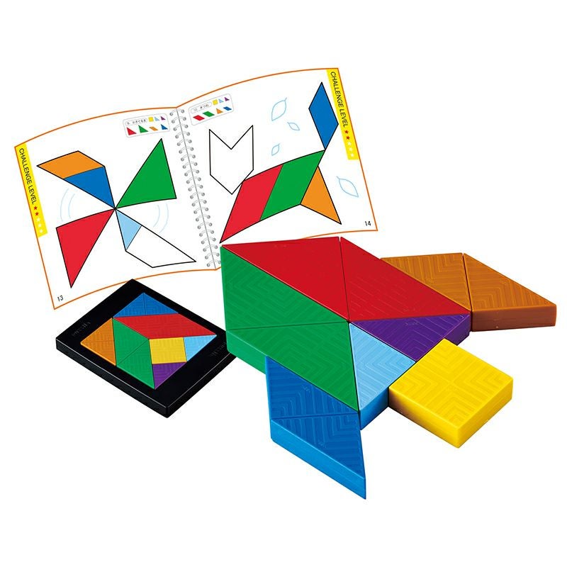 脳力タングラム 知育玩具 木のおもちゃ GENI