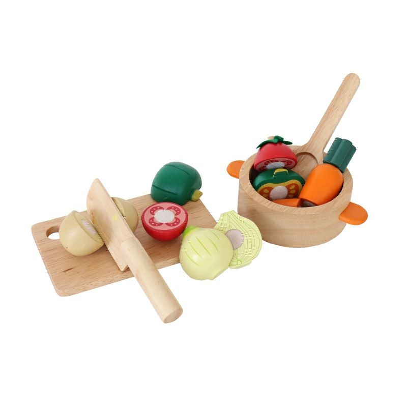 チーズくんのおいしいスープ 知育玩具 木のおもちゃ GENI