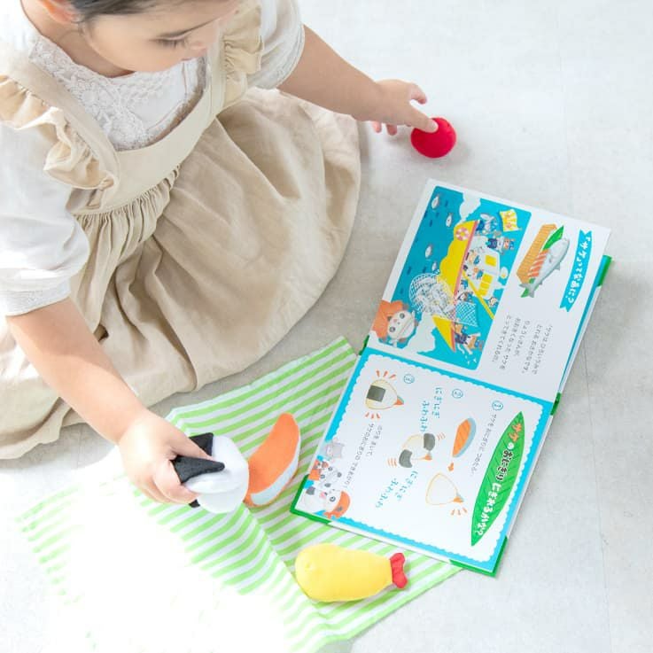 おこめくんとママのおにぎりやさん 知育玩具 木のおもちゃ GENI