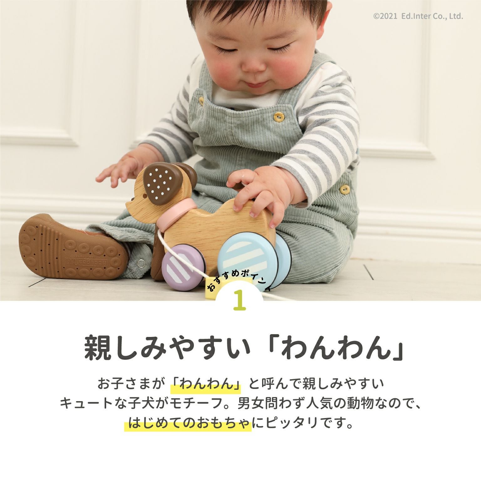 Candy Puppy -キャンディパピー- 知育玩具 木のおもちゃ GENI