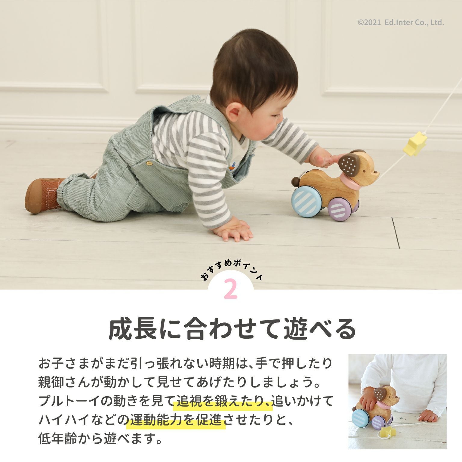 Candy Puppy -キャンディパピー- 知育玩具 木のおもちゃ GENI