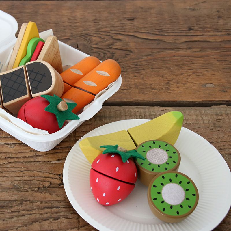 とれたて いちご 知育玩具 木のおもちゃ GENI