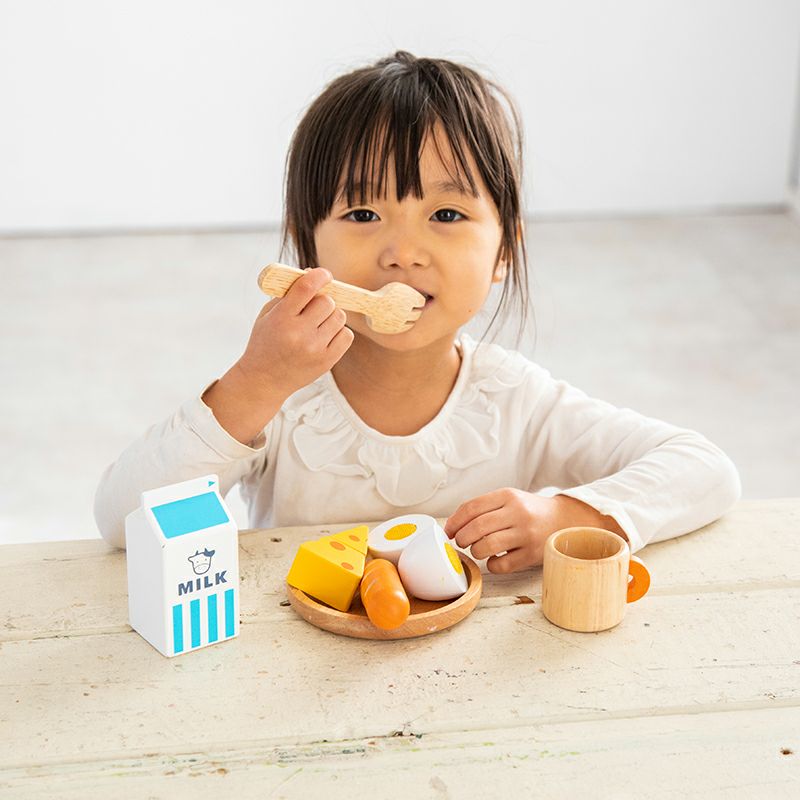 朝どれ たまご 知育玩具 木のおもちゃ GENI