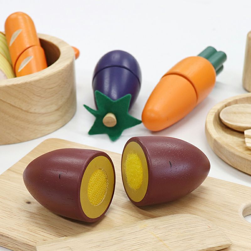 とれたて なすび 知育玩具 木のおもちゃ GENI