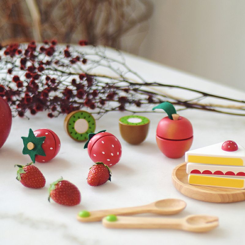 もぎたて りんご 知育玩具 木のおもちゃ GENI