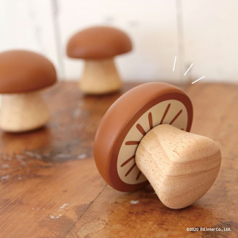 とれたて きのこ 知育玩具 木のおもちゃ GENI