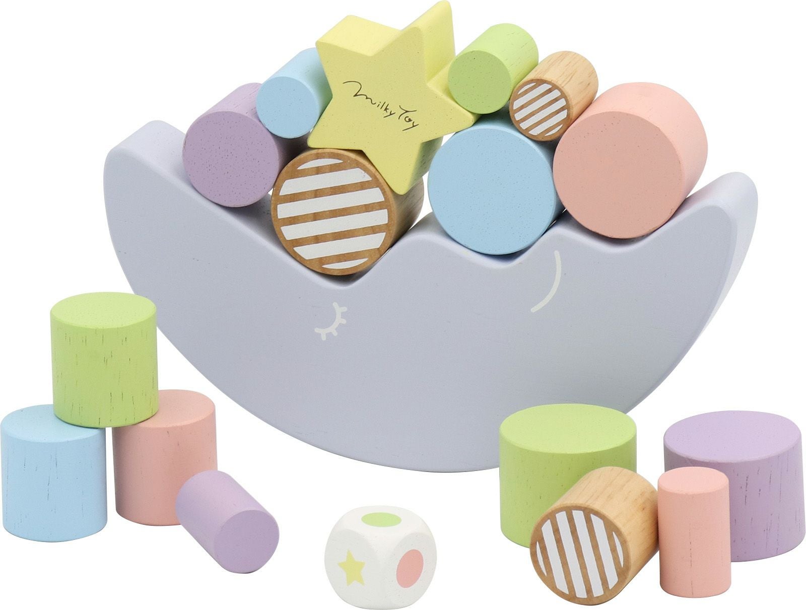 Dreamy Moon つみき パズル 知育玩具 木のおもちゃ GENI