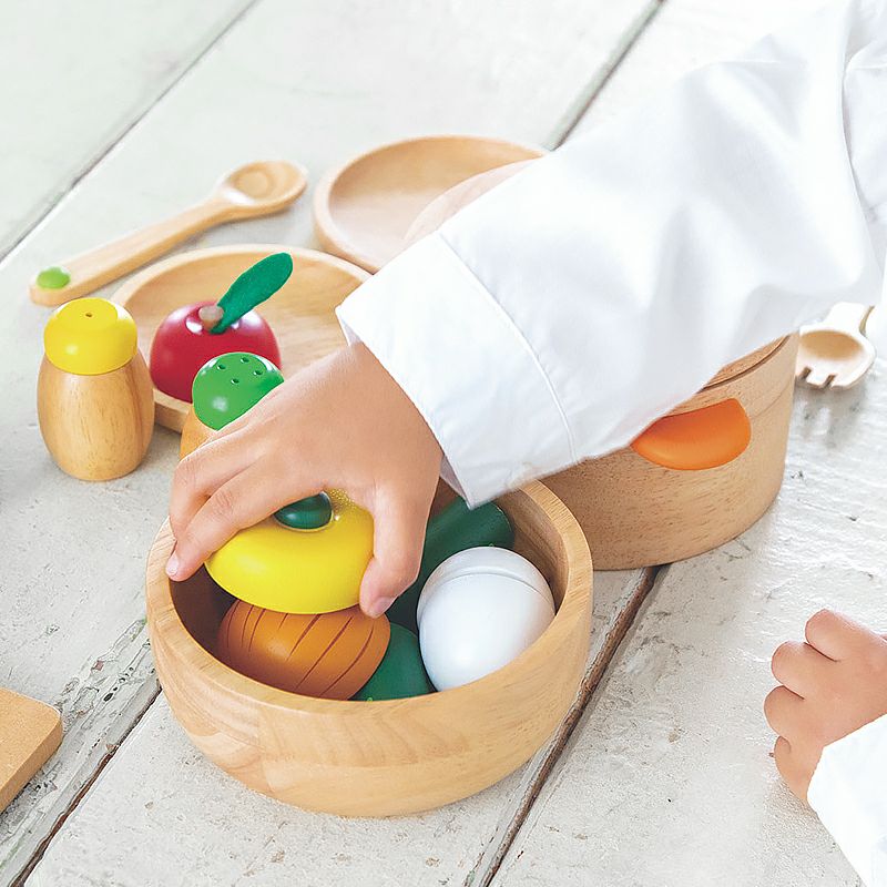 サラダボウル 知育玩具 木のおもちゃ GENI