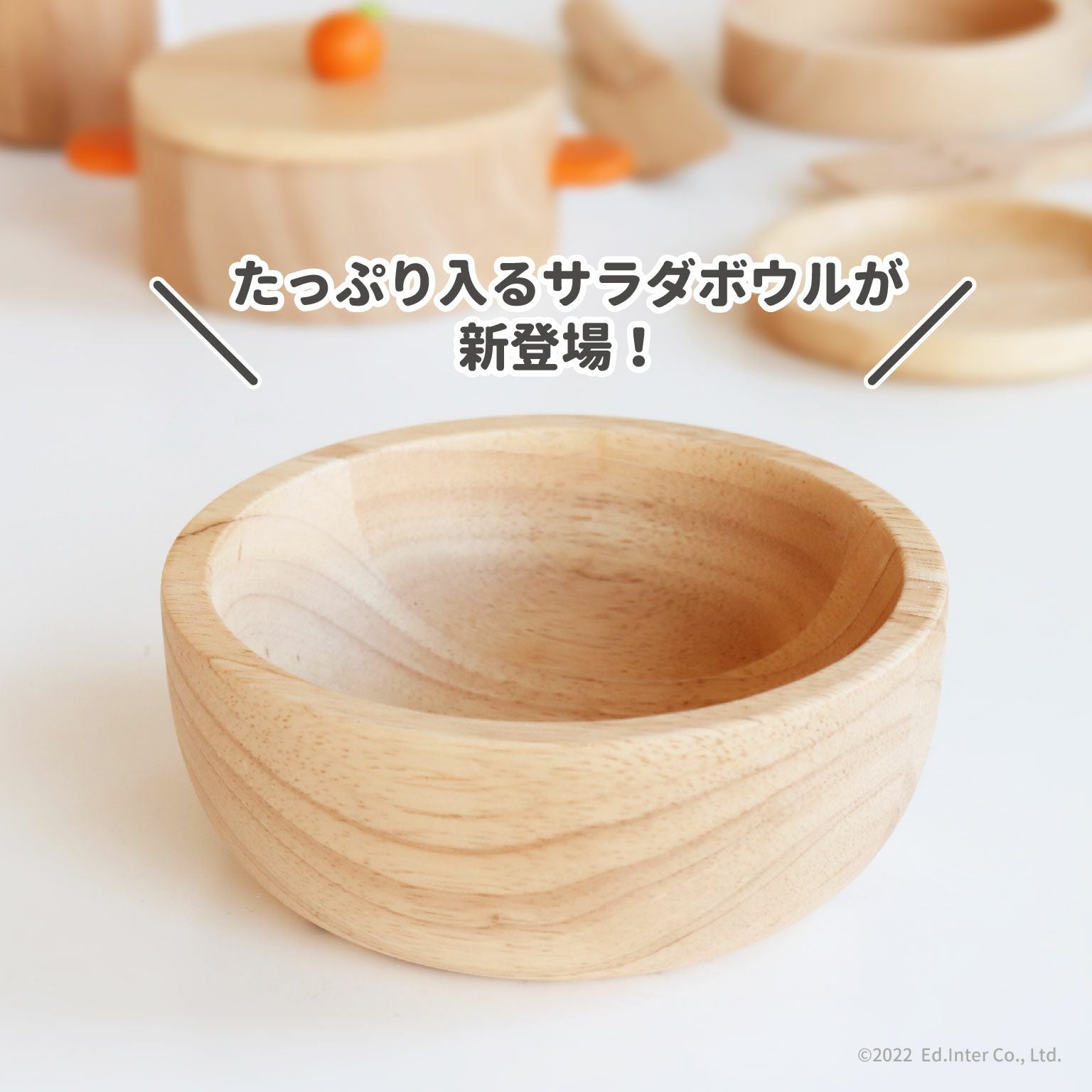 サラダボウル 知育玩具 木のおもちゃ GENI