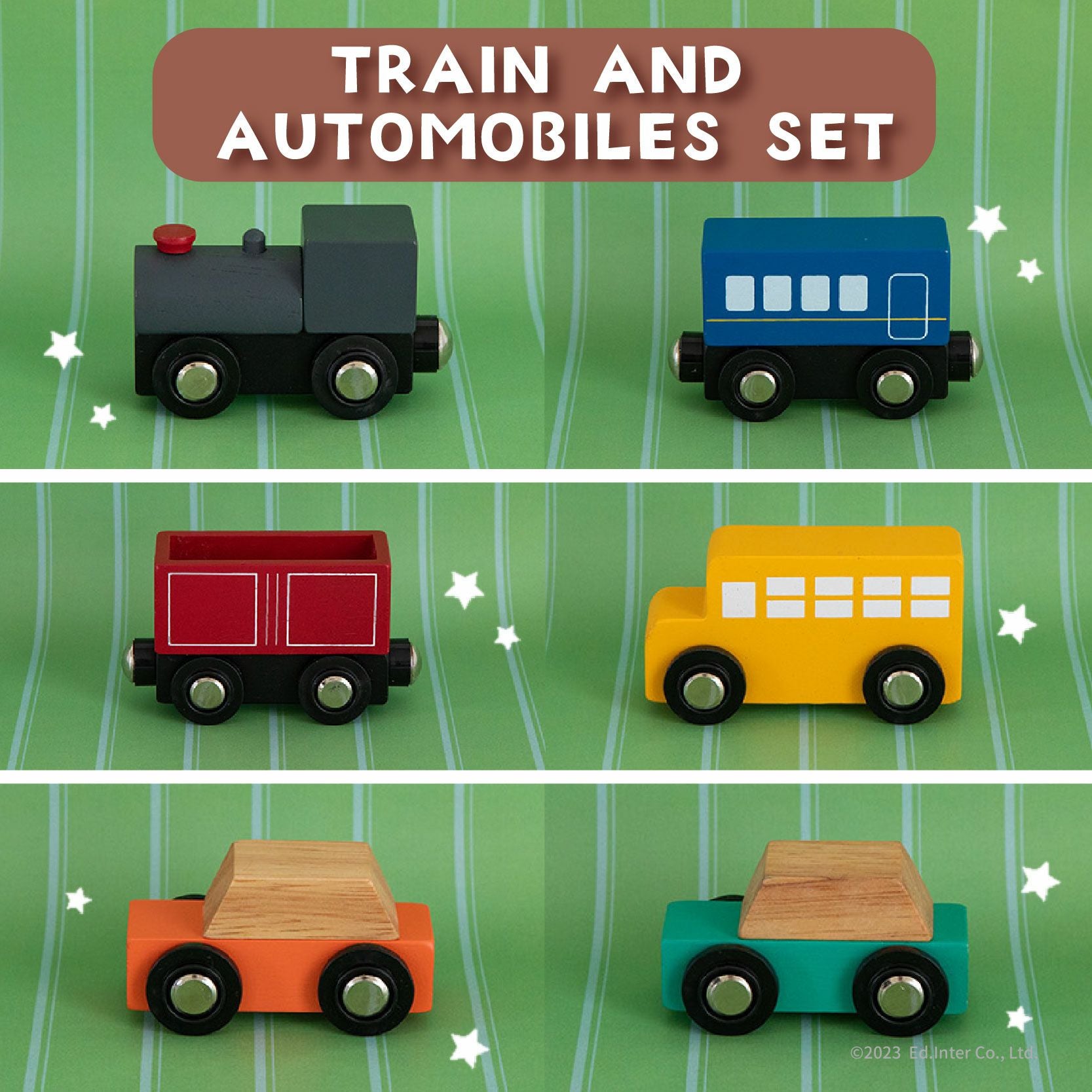 販売終了]TRAIN AND AUTOMOBILES SET トレインアンドオートモービル