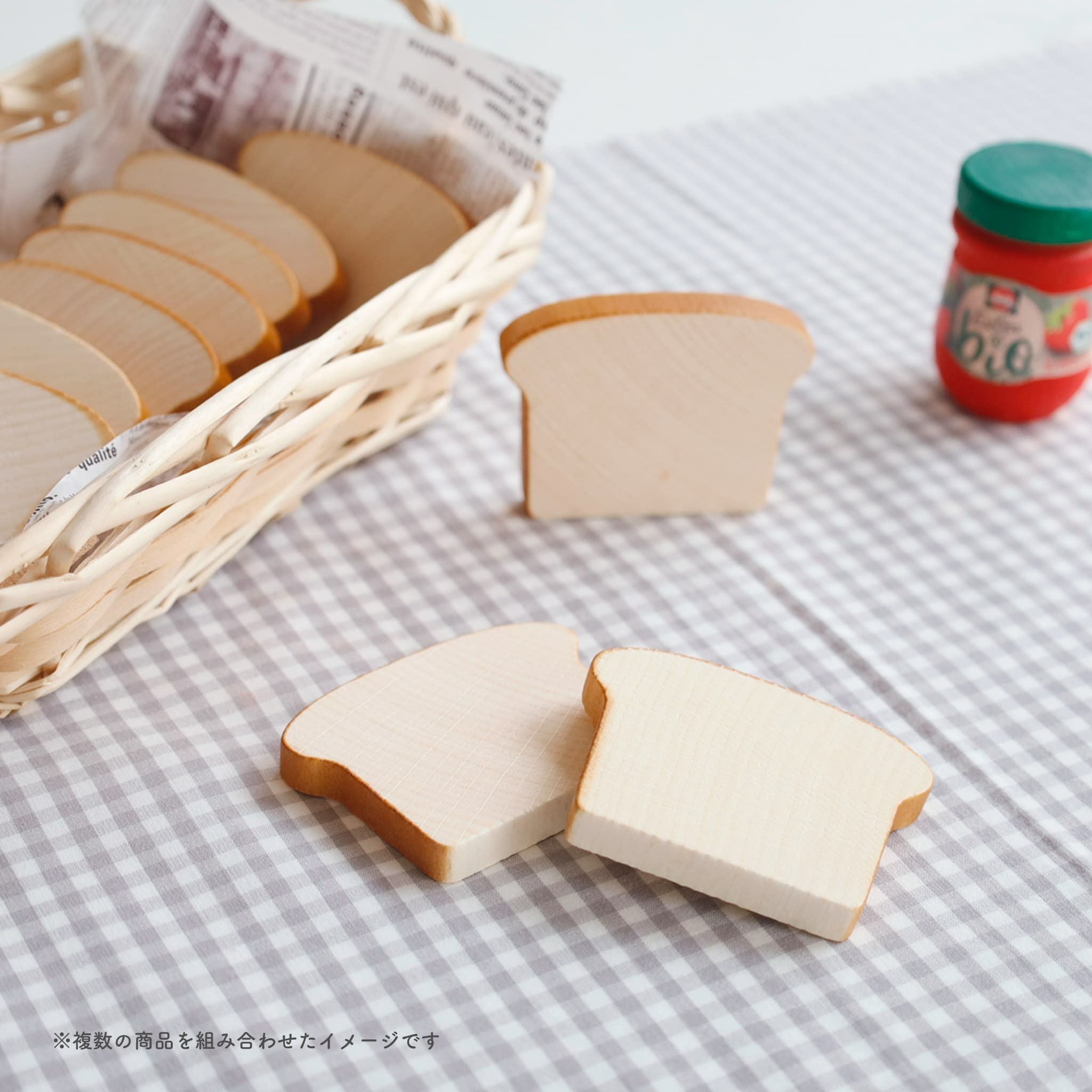 Erzi (エリツィ) ｜食パン｜ドイツ生まれの 木の おままごと 知育玩具