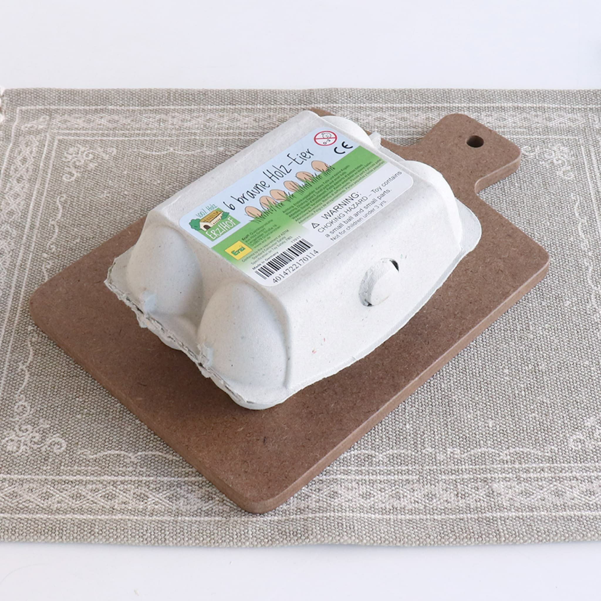 Erzi (エリツィ) ｜たまごセット｜ドイツ生まれの 木の おままごと