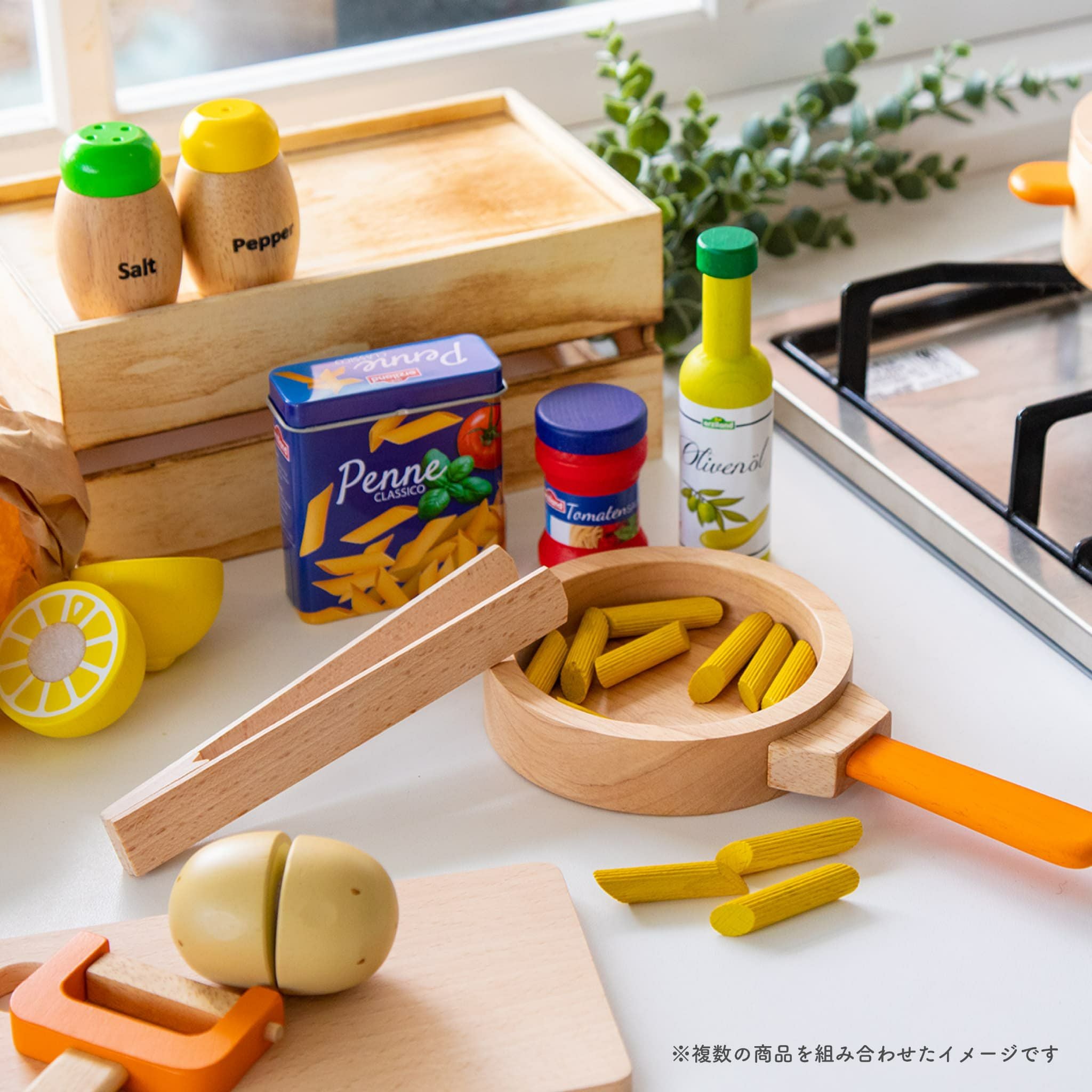 Erzi (エリツィ) ｜ペンネ｜ドイツ生まれの 木の おままごと 知育玩具