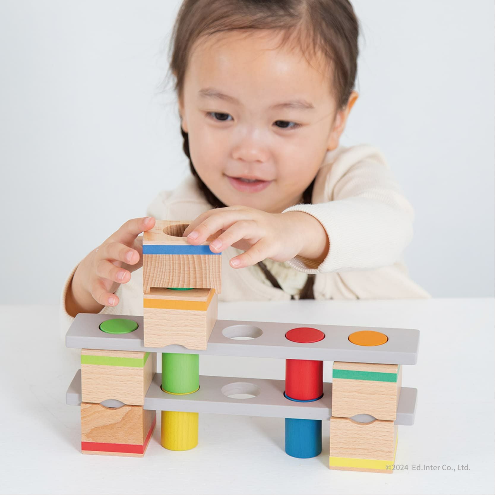 Feel Good Cubes Poton -ポトン- 知育玩具 木のおもちゃ GENI