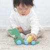 ギフトにおすすめなGENI（ジェニ）の知育玩具｜恐竜のプルトーイ「がおがおぐるぐる」