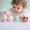 出産祝いにおすすめGENI（ジェニ）布おもちゃ│Ponpon Animal Cupcake-ポンポンアニマルカップケーキ-