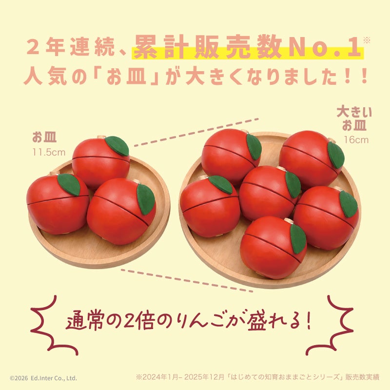 幼児教室監修GENI（ジェニ）のおままごと│大きいお皿